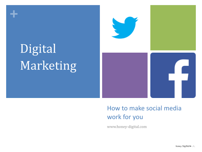 Social Media Training Wokshops