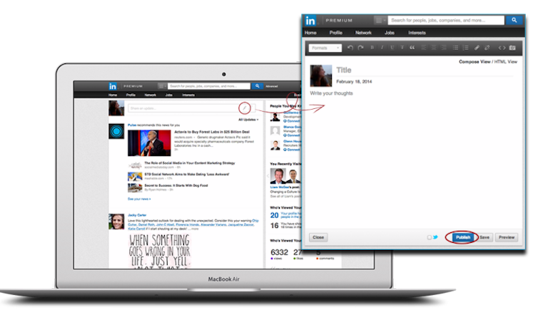 LinkedIn Influencer posts